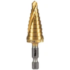 Klein Tool 25963,STEP Drill Bit,spiral Double-fluted, 1/4-INCH 3/4-INCH, Vaco New. Price: $30.13.