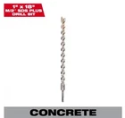 Milwaukee In. X 18 2-CUTTER Sds Plus Concrete/masonry Drill Carbide Bit New. Price: $24.95.