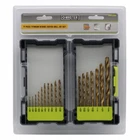 17-PC. Titanium Nitride Drill Bit Set 647386A New. Price: $34.27.