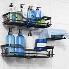 Omaira 3-PACK Shower Caddy Soap Holder Adhesive Rustproof No-drill Bathroom Orga New. Price: $19.23.