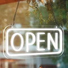 Saysurey Led Open Sign For Business With On/off 6.8 X 15.8 Inches, White New. Price: $41.38.