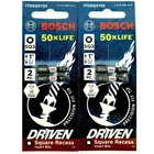 Bosch, ITDSQ3102, SQ3, 1" 2PC, Square Recess Insert Bits, (2 Packages, 4 Total) New. Price: $10.50.