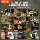 Vevor Survival Shovel, 11 Camping Folding Multitool, Military Grade New. Price: $30.71.