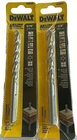 Dewalt Multi Material Drill Bits 5/16" 3/8" Carbide Tip Lot Of 2 - New. Price: $11.36.