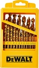 Titanium Nitride Coated Drill Bit Set With Pilot Point, 29-PIECE (DW1369) New. Price: $116.98.