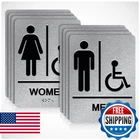Dallahasee Ada Braille Handicap Bathroom Sign With Double Sided 3M Tape - Alumin New. Price: $85.20.