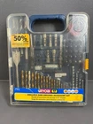 Ryobi A986001 60-PIECE Drilling & Driving Accessory Kit Bit Set Titanium New. Price: $39.99.