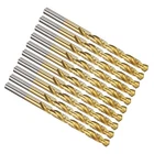 Patikil 13/64 Drill Bit, Jobber Straight Shank 4341 High-speed Steel 135 Tin... New. Price: $17.99.