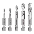 Stubby Drill Bit Set For Metal, 5PCS Hss M2 Short Length With 1/4-INCH New. Price: $30.55.