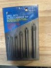 Drill Master Bits Glass Carbide Tip 6-PACK -new In Package Item #42829. Price: $9.37.