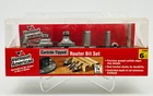 Vermont American 1/4" Shanked 6-PIECE Carbide Tipped Router Bit Set 23000 New. Price: $9.99.