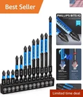 12-PACK Phillips Bits #2 Impact Magnetic, Professional Long Head Dril New. Price: $15.94.