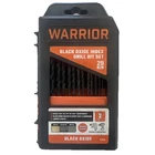 Warrior 29 Piece Black Oxide Index Drill Bit Set With Case 1/16 - 1/64 New. Price: $29.98.
