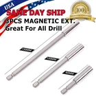 3PC Socket Adapter Impact Hex Shank Drill Bit Power Extension Bar Magnetic New. Price: $7.95.