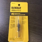 Dewalt Dw 2710 #6 Drill Bit & Countersink Multi-cutter New. Price: $8.00.