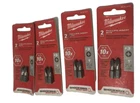 Lot Of 4 Milwaukee 2PK Phillips Shockwave 1" Impact Duty Insert Bits #3 New. Price: $9.99.