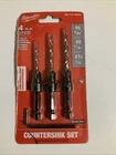 New Milwaukee 48-13-5003 Drill Bit Countersink Set Of 4, Sealed. Price: $17.00.