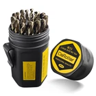 Cobalt Drill Set 29-PIECE M35 Steel Metal Durable Round Sh New. Price: $129.99.