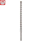 Sds Max 1-1/4" 24" Carbide Rotary Hammer Drill Bit Concrete Stone Brick New. Price: $57.64.