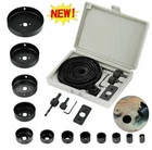 Us 16 Set Hole Saw Cutter 3/4" - 5" Wood Plastic Sheet Metal Drill Bit Kit New. Price: $15.98.