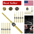 Twist Mini Micro Drill Bits Set, 0.5MM-2.3MM, Size Marked,titanium Coated Hig... New. Price: $19.21.
