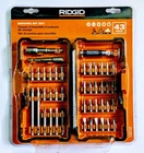 Ridgid Pc Driver Set AC10D43 Impact Phillips Torx Hex Straight Slot New. Price: $24.88.