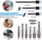 32PCS Flexible Drill Bit Extension Set, Rotatable Joint Socket 1/4 3/8 1/2 In... New. Price: $22.95.
