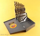 15 Pc Cobalt M42 Set Hssco Drills M-42 Index Lifetime Warranty New. Price: $66.49.
