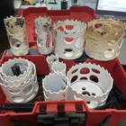 Milwaukee 49-22-4030 General-purpose Hole Set Of 16 Pieces Used. Price: $43.00.