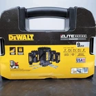 Dewalt DAH39CTSET Elite Series 9-PIECE Carbide Tipped Hole Saw Usa New. Price: $55.95.