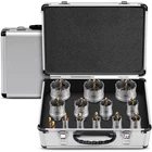 14 Pcs Tct Hole Saw Kit For Hard Metal, 9/16"-2-1/8" Tungsten Carbide Tipped New. Price: $95.70.