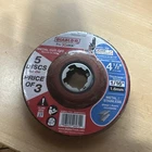 Diablo 4-1/2" X 1/16" 7/8 Inch Metal Cut-off Type 27 (5 Disc) New. Price: $24.00.