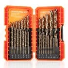 Amoolo Cobalt Drill Bit Set 31PCS 1/16-1/2 M35 High Speed Steel Metal New. Price: $86.76.