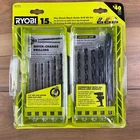 Ryobi A971503 15-PIECE 1/4" Hex Shank Oxide Drill Bit Set For Wood/plastic/metal Used. Price: $7.90.