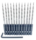 Ftg Usa Tapered Drill Bits For Wood 12 Pc #6 (9/64") All Same Size Replacemen... New. Price: $70.23.
