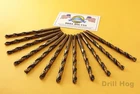 Drill Hog 1/4" Bit Hi-molybdenum M7 Hss Lifetime Warranty 12 Pack New. Price: $22.79.