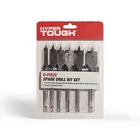 Hyper Tough 6-PC Spade Drill Bit Set " Quick Connect Hex Shank, Steel New. Price: $5.79.