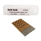 Pack Of 12, 9/64-INCH Titanium Nitride Coated Drill Bit, Premium M2 High Spee... New. Price: $21.87.