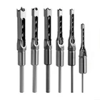 Safercctv 6PCS Wood Square Hole Drill Bits Mortising 1/4-INCH 1/2-INCH New. Price: $71.45.