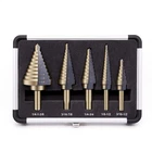 Step Drill Set 5PCS, 50 Sizes Hss Titanium Coated For Metal Sta... New. Price: $46.24.