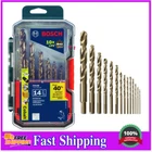 Bosch CO14B Drill Bit Set 14-PIECE Cobalt M42 For Stainless Steel & Metal New. Price: $68.14.