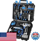 Dekopro Drill Set Tool 8V Blue Cordless Home Kit Hand New. Price: $128.23.