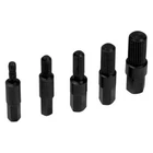5-PIECE 1/4" 1/2" Hex Shank Stripped Flute Screw Extractor Set New. Price: $10.49.