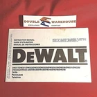 Dewalt Instruction Manual DEC98-CD-1 Drill DW217 DW248 Only Good. Price: $12.99.