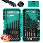 Ostte M35 Cobalt Drill Bit Set 1/16"-1/2" Tialn Coated 21 Pcs New. Price: $58.99.