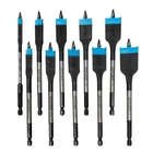 Spyder 10-PIECE Assorted Woodboring Spade Bit Set 11027 New. Price: $25.50.