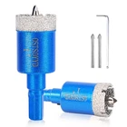 Ostsoyyd Diamond Tipped Hole Saw Set 2 Piece 1 Bits Pilot New. Price: $27.66.