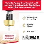 Amana Tool Carbide Countersink Set 3/8" New. Price: $95.99.