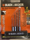 New Black & Decker Piece Drill Bit Set 15054 (m). Price: $14.00.