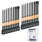 Toolant Impact Allen Wrench Drill Bit Set METRIC&SAE(20PCS), Black New. Price: $47.46.